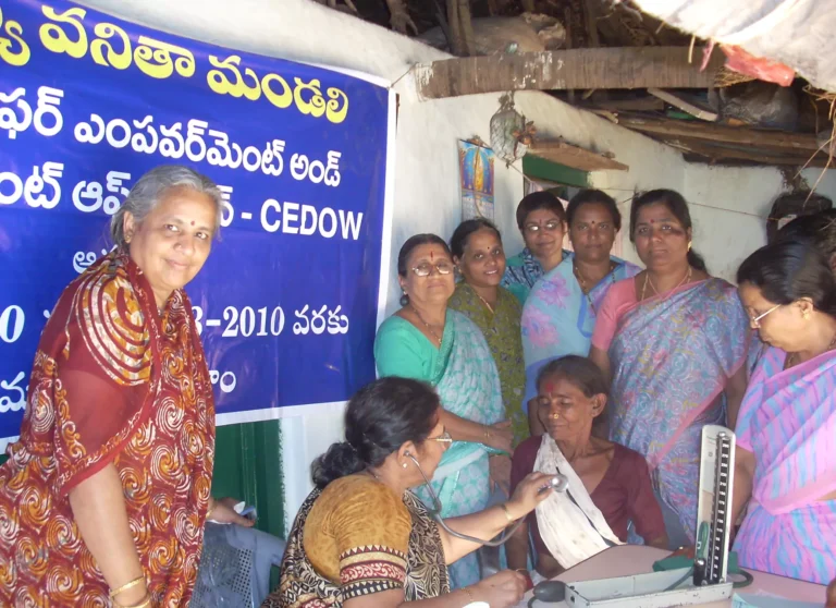 Health Camp in a Fishermens Locality