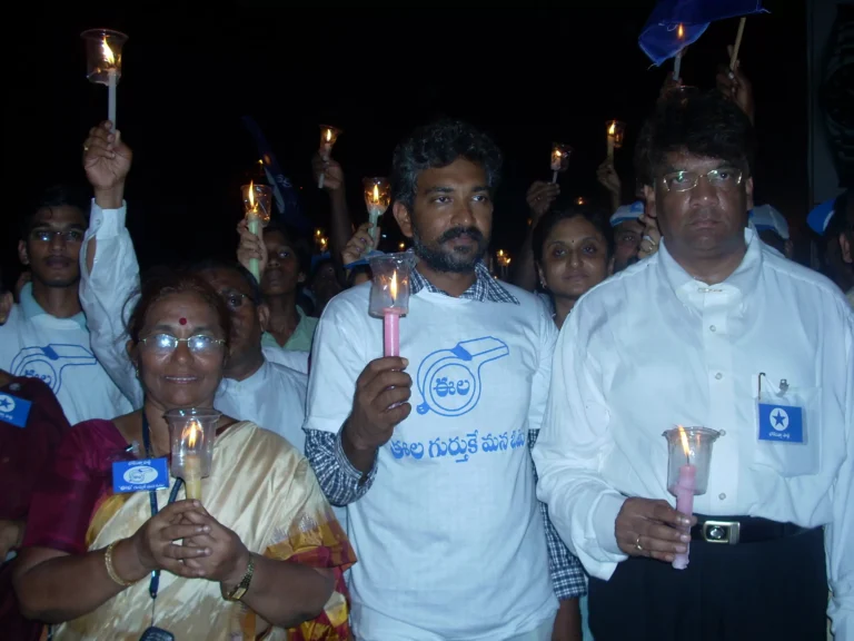 SS Rajamouli Director Bahubali Election Campaign